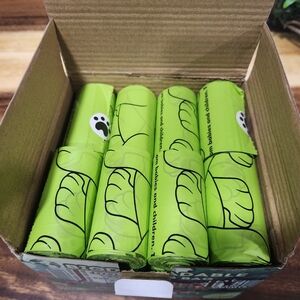 Biodegradable dog poop bag